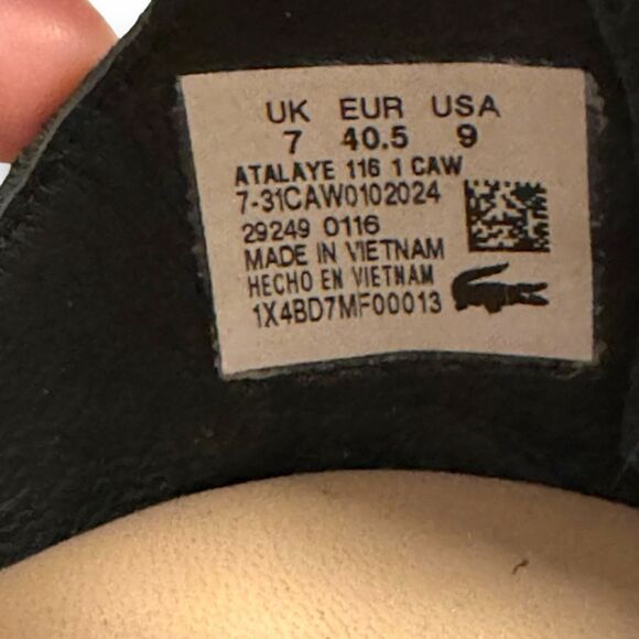 Lacoste Atalaye Leather Gladiator Sandals - Picture 7 of 7